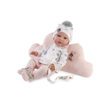 Guca 944 New BORN KISLÁNY - élethű baba baba teljes vinil testtel - 42 cm kép