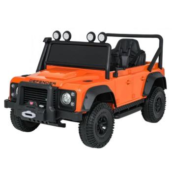 Gyerek elektromos játékautó Land Rover Defender 110 SVX Concept narancssárga kép