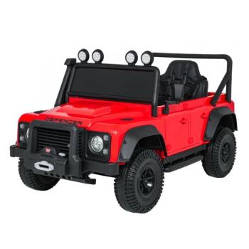 Gyerek elektromos játékautó Land Rover Defender 110 SVX Concept piros kép
