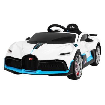 Gyerek elektromos kisautó Bugatti Divo fehér