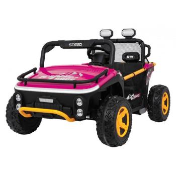 Gyerek elektromos kisautó Buggy UTV Speed 24V rózsaszín kép