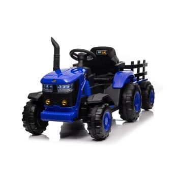 Gyerek elektromos traktor utánfutóval 12V 7Ah kék kép