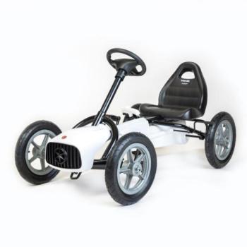 Gyerek pedálos gokart Go-kart Baby Mix Buggy fehér