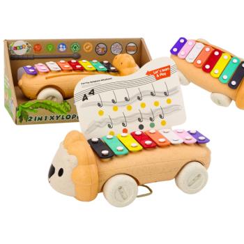 Gyermek cimbalom kerekeken oroszlán kép