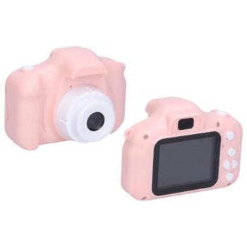 Gyermek digitális fényképezőgép rózsaszín - fotó 48Mpx, videó Full HD kép