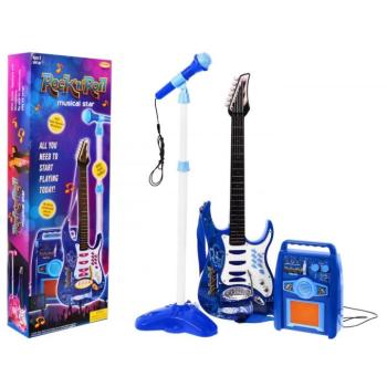Gyermek elektromos gitár kék kép