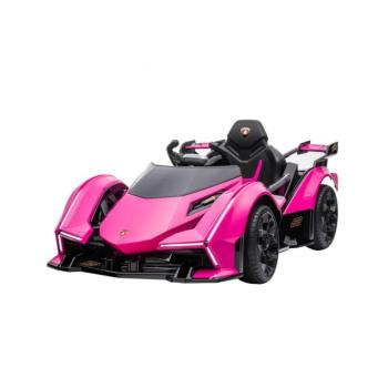 Gyermek elektromos kisautó Lamborghini GT 4x4 rózsaszín kép