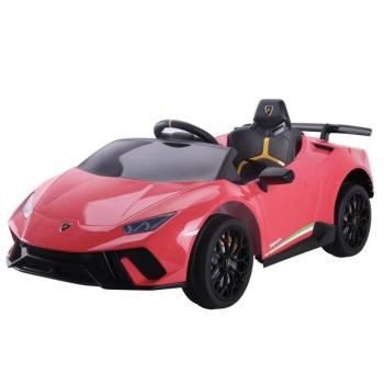 Gyermek elektromos kisautó Lamborghini Huracan 4x4 piros kép