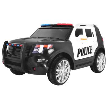 Gyermek elektromos kisautó SUV Police fekete kép