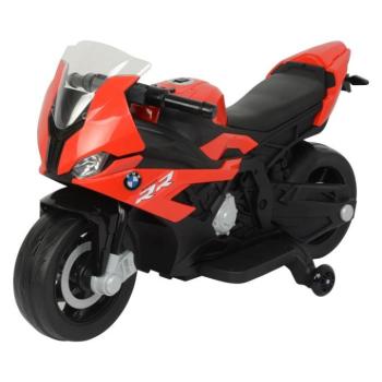 Gyermek elektromos motorkerékpár BMW S1000RR fekete-piros kép