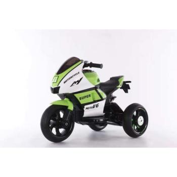 Gyermek elektromos motorkerékpár MotoV6 zöld