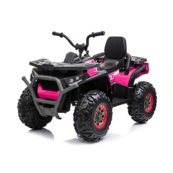 Gyermek elektromos quad XMX607 4x4 rózsaszínre festve kép