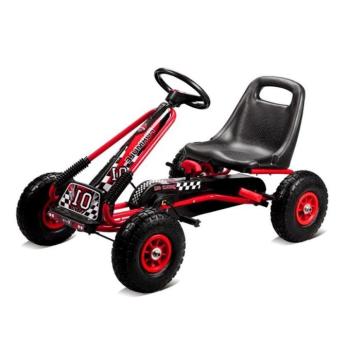 Gyermek gokart felfújható kerekekkel A-15 piros kép