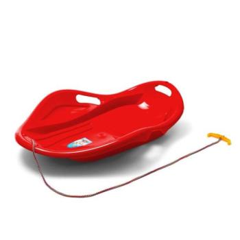 Gyermek szánkó csúszka Mušľa Baby Mix Premium Komfort 80 cm piros kép