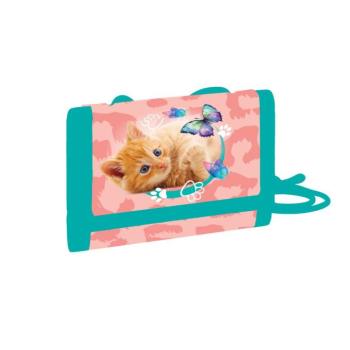 Gyermek textil pénztárca Macska Little Kitty kép