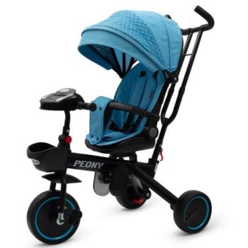 Gyermek tricikli Baby Mix Peony EVA kék kép