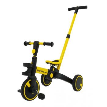 Gyermek tricikli és kidobó 3 az 1-ben Sportrike sárga kép