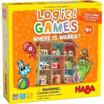 Haba Logic! GAMES Logikai játék gyerekeknek Hol van Wanda 4 éves kortól kép
