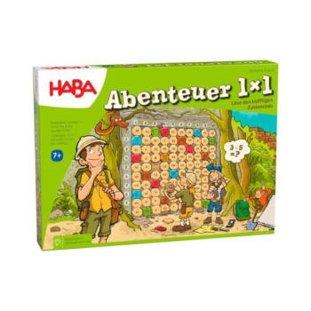 Haba Társasjáték gyerekeknek Kalandos szorzótábla 1x1 7 éves kortól kép