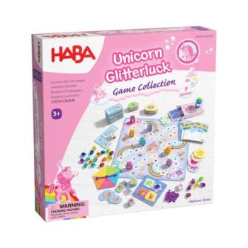 Haba Társasjáték gyerekeknek Varázslatos egyszarvú 9 játék készlet 3 éves kortól kép