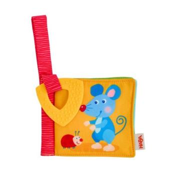 Haba Textil könyv babakocsiba rágókával Állatok