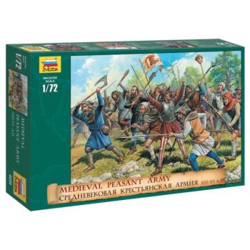 Háborús játékok (AoB) figura 8059 Középkori Paraszt Hadsereg (1:72) kép