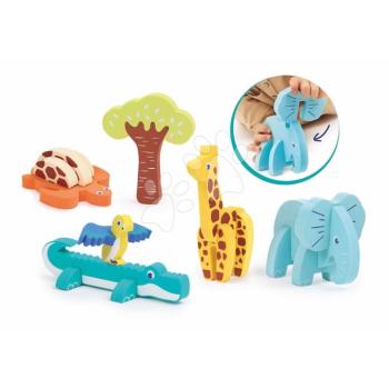 Habszivacs puzzle 3D Állatok 3D Foam Puzzle Ludi könnyű és tartós habszivacsból 18 hó-tól kép