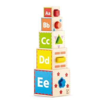 Hape Cubes piramis beágyazott alakzatokkal kép