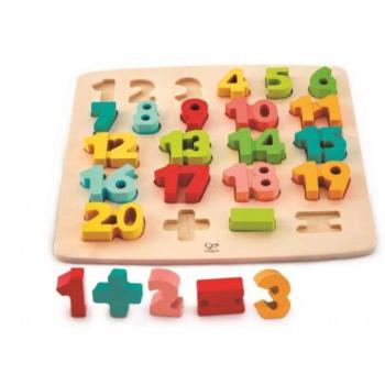 Hape puzzle számjegyek kép
