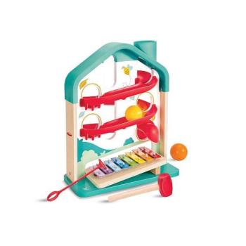 Hape Zenei motoros pálya golyókkal kép