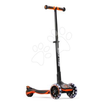 Háromkerekű roller kihúzható lábtartóval Xtend Orange Scooter smarTrike összecsukható magasságban állítható kormánnyal és LED-es kerekekkel 3–12 éves korig kép