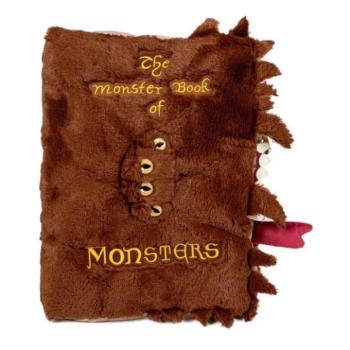 Harry Potter - könyv Szörnyek szörnyű könyve plüss 32cm elemes hanggal kép