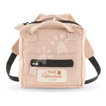 Hátizsák játékbabának Backpack Little Explorer Ma Corolle barna 36 cm játékbabának kép