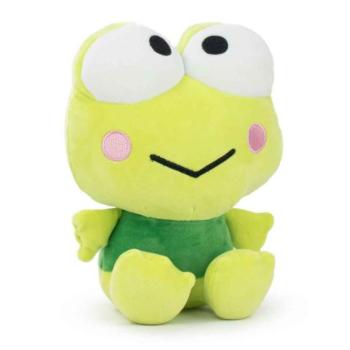 HELLO KITTY Keroppi béka plüss játék 24cm kép