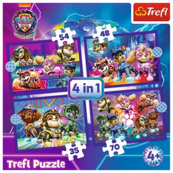 Hit Puzzle 4v1 – Hősök mentése / Továbbiak PAW PATROL: THE MIGHTY MOVIE 2023 kép
