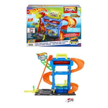 Hot wheels city autómosó színváltós kisautóval kép