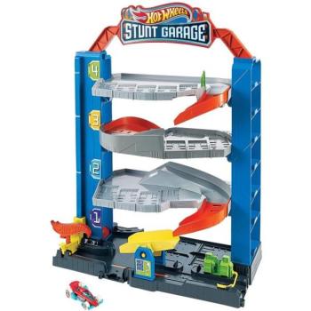 Hot Wheels City hordozható garázs kép