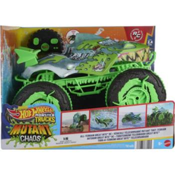 Hot Wheels Monster Trucks távirányítós kétéltű great bite kép