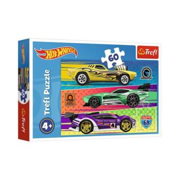 Hot Wheels racing puzzle 60 db Trefl 17389 kép