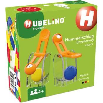 HUBELINO Golyópálya - hosszabbító 6 db, gravitációs kalapács kép