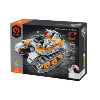 iM.MASTER Építőkészlet 4 az 1-ben programozható RC tank műanyag 2,4 GHz 554 darab + akkumulátor csom kép