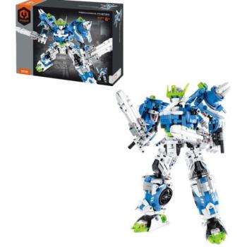 iM.Master Építőkészlet Harci robot kék 941 db kép
