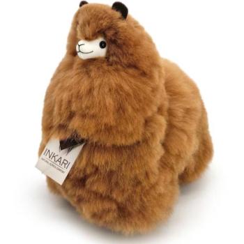 INKARI Plüss játék Alpaka Közepes Mogyoró 32cm kép