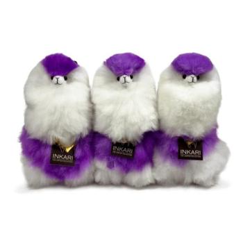 INKARI Plüss játék Alpaka Medium limitált kiadás Purple Crocus 32cm kép