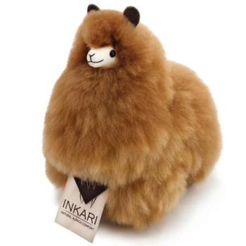 INKARI Plüss játék Alpaka Small Mogyoró 23cm kép