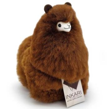 INKARI Plüss játék Alpaka Small Walnut 23cm