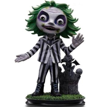Iron Studios MiniCo Beetlejuice (1988) - Beetlejuice Figura kép