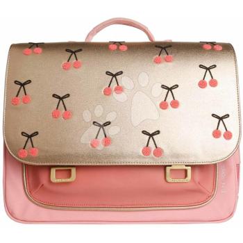Iskolai aktatáska It Bag Midi Cherry Pompon Jeune Premier ergonomikus luxus kivitel 30*38 cm kép