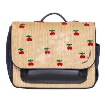 Iskolai aktatáska It Bag Midi Raffia Cherry Jeune Premier ergonomikus luxus kivitel 30*38 cm kép