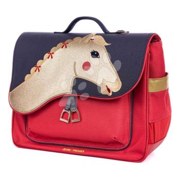 Iskolai aktatáska It Bag Midi Saddle Bag Jeune Premier ergonomikus luxus kivitel 30*38 cm kép